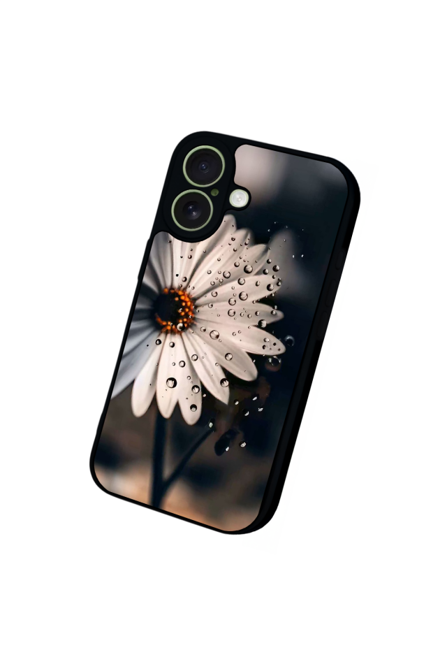 iPhone 17 Uyumlu Cicek Tasarımlı Glossy Premium Kılıf