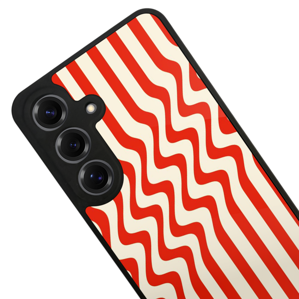 Samsung Galaxy S25 Uyumlu Çizgi Sanatı Tasarımlı Glossy Premium Kılıf