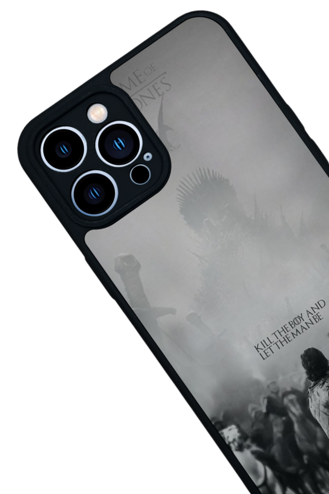 iPhone 12 Pro Max Uyumlu GameOfThrones Tasarımlı Glossy Premium Kılıf