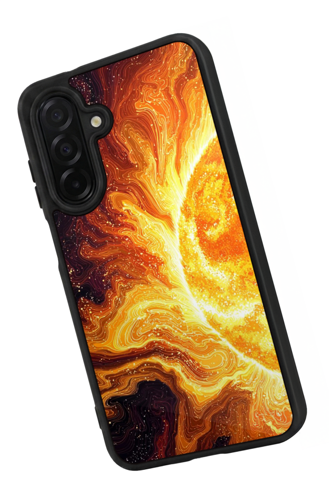 Samsung Galaxy A26 Uyumlu Güneş Tasarımlı Glossy Premium Kılıf