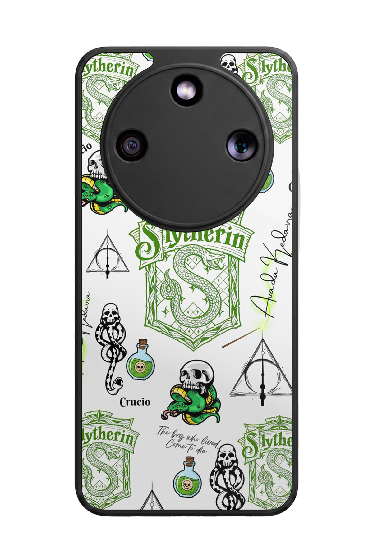 Honor Magic 8 Lite Uyumlu HarryPotter Tasarımlı Glossy Premium Kılıf