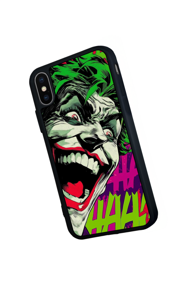 iPhone XS Max Uyumlu Joker Tasarımlı Glossy Premium Kılıf