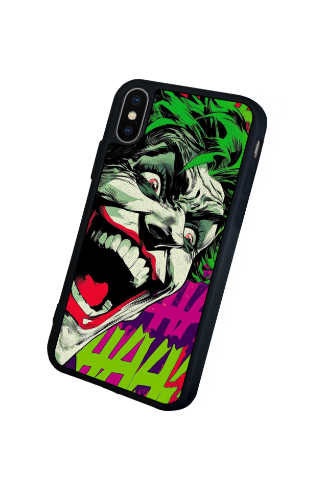 iPhone XS Max Uyumlu Joker Tasarımlı Glossy Premium Kılıf