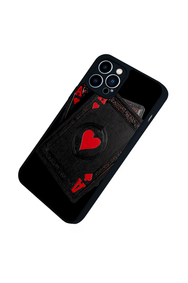 iPhone 13 Pro Max Uyumlu Kart Tasarımlı Glossy Premium Kılıf