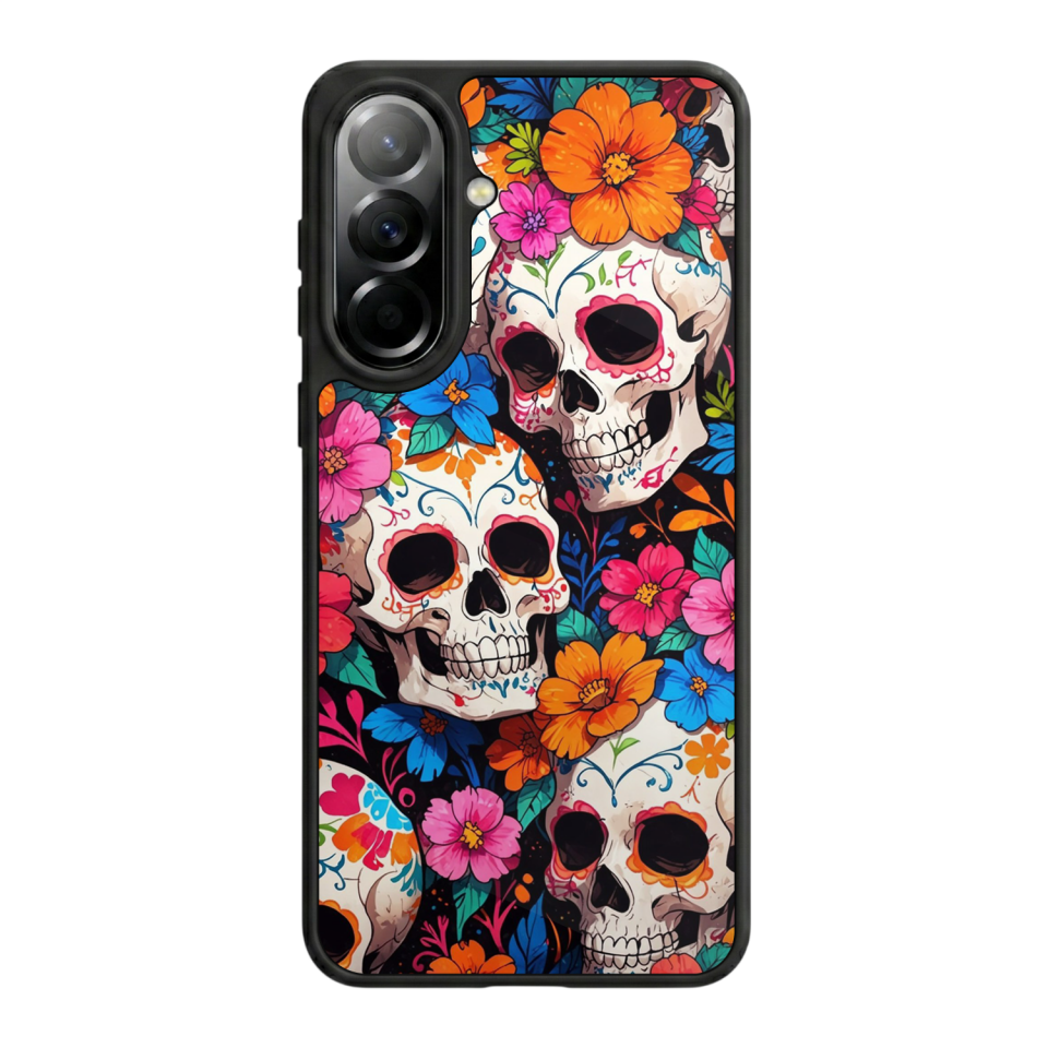 Samsung Galaxy A37 Uyumlu KuruKafa Tasarımlı Glossy Premium Kılıf
