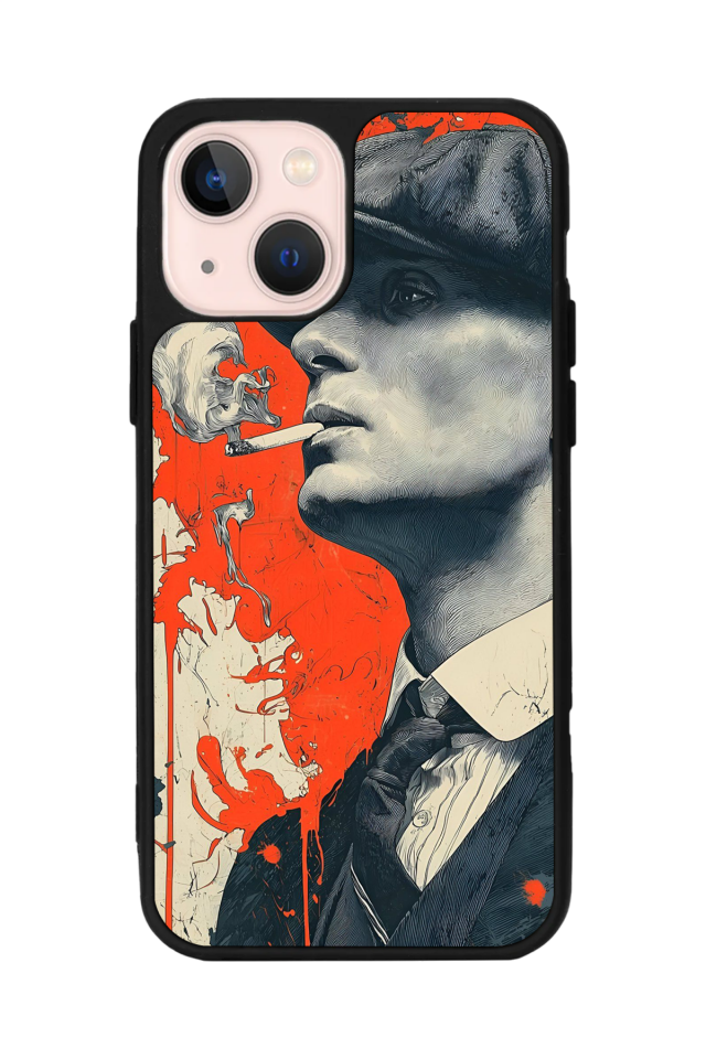 iPhone 15 Plus Uyumlu Peaky Blinders Tasarımlı Glossy Premium Kılıf