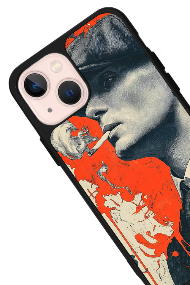 iPhone 15 Plus Uyumlu Peaky Blinders Tasarımlı Glossy Premium Kılıf