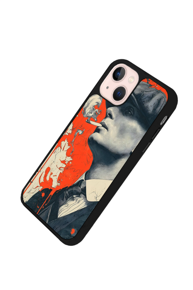 iPhone 15 Plus Uyumlu Peaky Blinders Tasarımlı Glossy Premium Kılıf