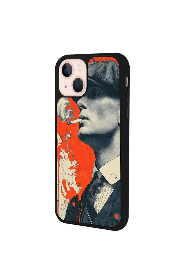 iPhone 15 Plus Uyumlu Peaky Blinders Tasarımlı Glossy Premium Kılıf