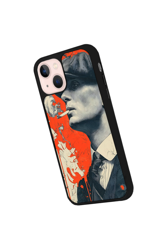 iPhone 15 Plus Uyumlu Peaky Blinders Tasarımlı Glossy Premium Kılıf