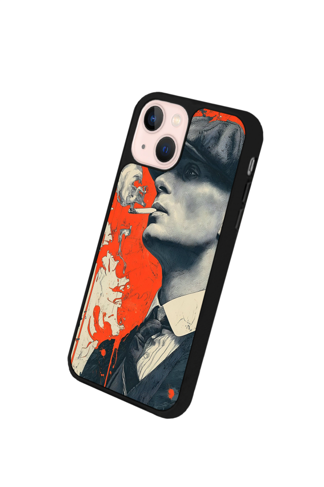 iPhone 15 Plus Uyumlu Peaky Blinders Tasarımlı Glossy Premium Kılıf