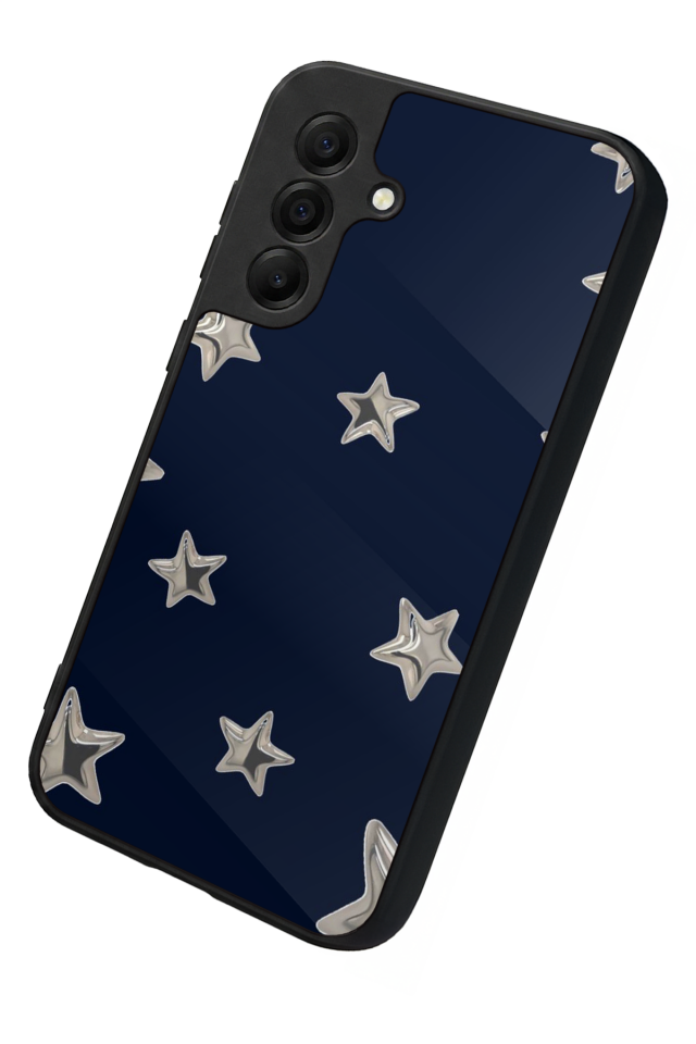 Samsung Galaxy A17 Uyumlu Retro Yildizlar Tasarımlı Glossy Premium Kılıf