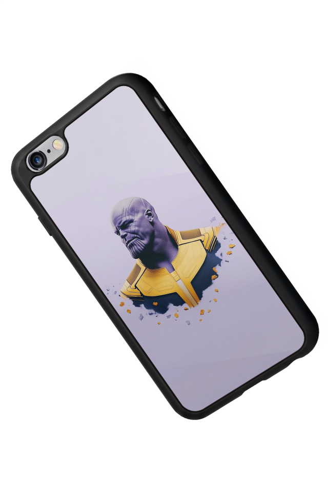 iPhone 6 Plus Uyumlu Thanos Tasarımlı Glossy Premium Kılıf