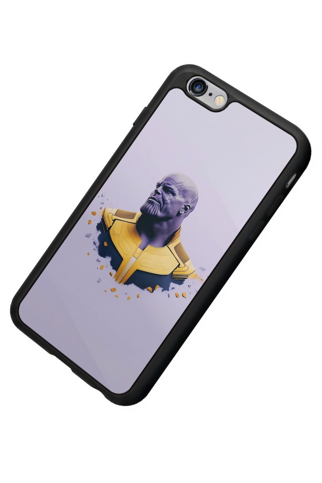iPhone 6 Plus Uyumlu Thanos Tasarımlı Glossy Premium Kılıf
