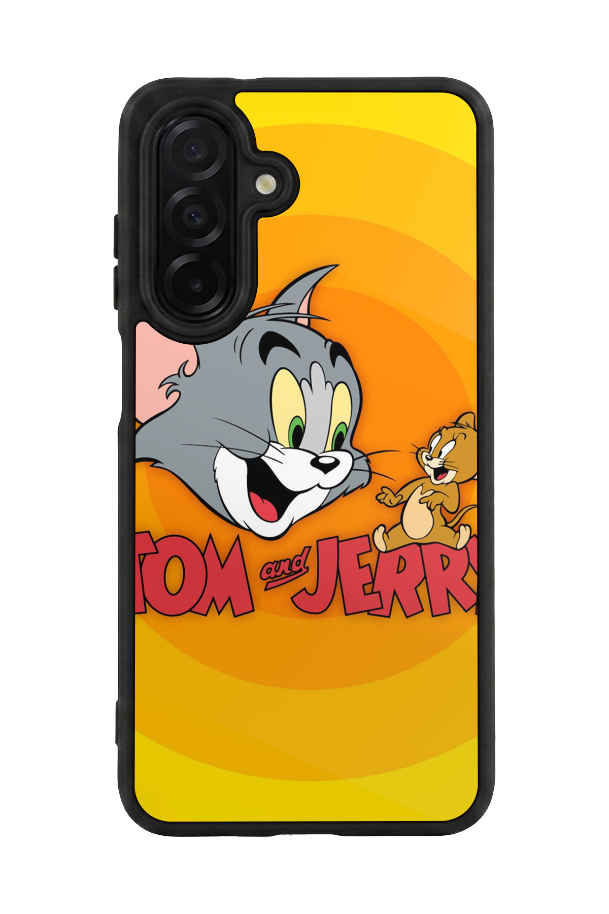 Samsung Galaxy A56 Uyumlu Tom And Jerry Tasarımlı Glossy Premium Kılıf