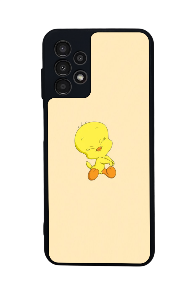 Samsung Galaxy A23 Uyumlu Tweety Tasarımlı Glossy Premium Kılıf