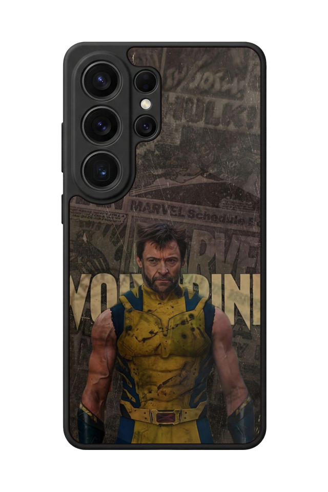 Samsung Galaxy S26 Ultra Uyumlu Wolverine Tasarımlı Glossy Premium Kılıf