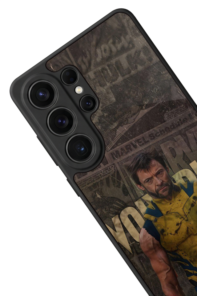 Samsung Galaxy S26 Ultra Uyumlu Wolverine Tasarımlı Glossy Premium Kılıf