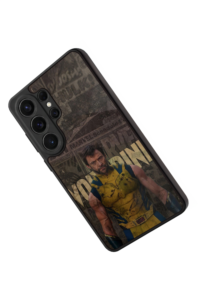 Samsung Galaxy S26 Ultra Uyumlu Wolverine Tasarımlı Glossy Premium Kılıf