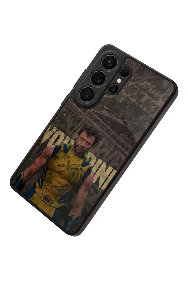 Samsung Galaxy S26 Ultra Uyumlu Wolverine Tasarımlı Glossy Premium Kılıf