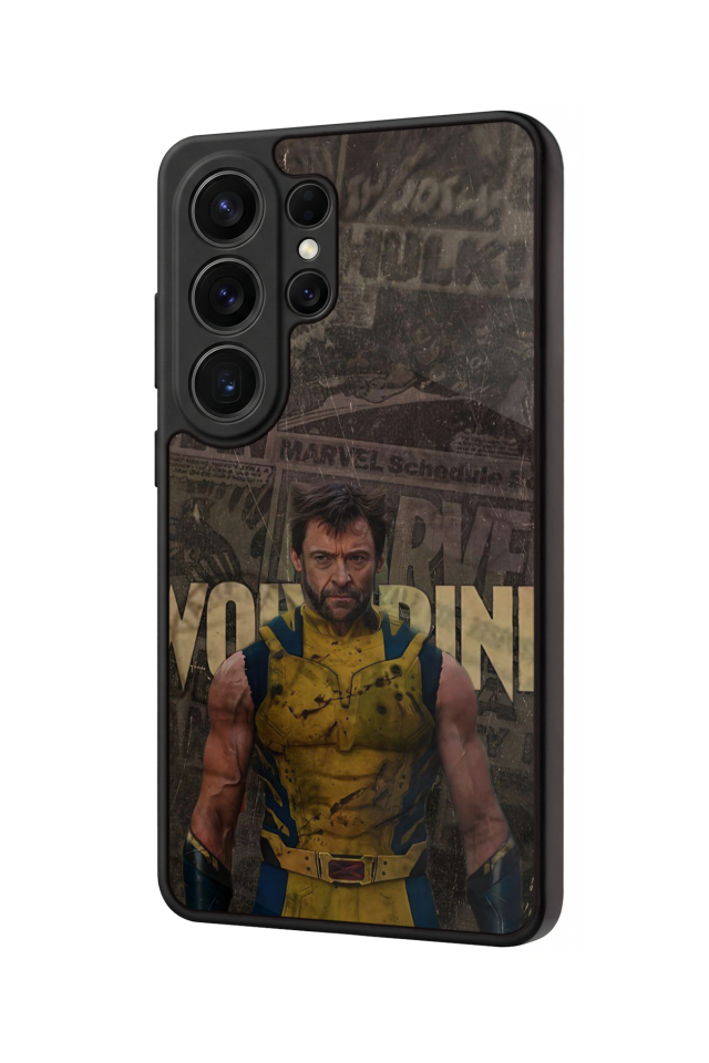 Samsung Galaxy S26 Ultra Uyumlu Wolverine Tasarımlı Glossy Premium Kılıf