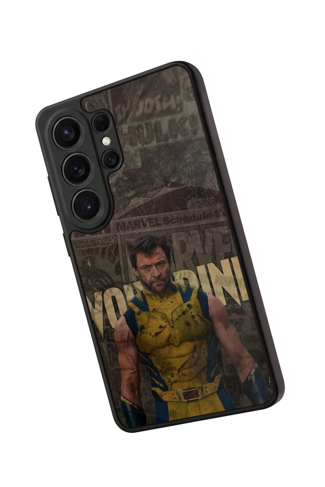 Samsung Galaxy S26 Ultra Uyumlu Wolverine Tasarımlı Glossy Premium Kılıf