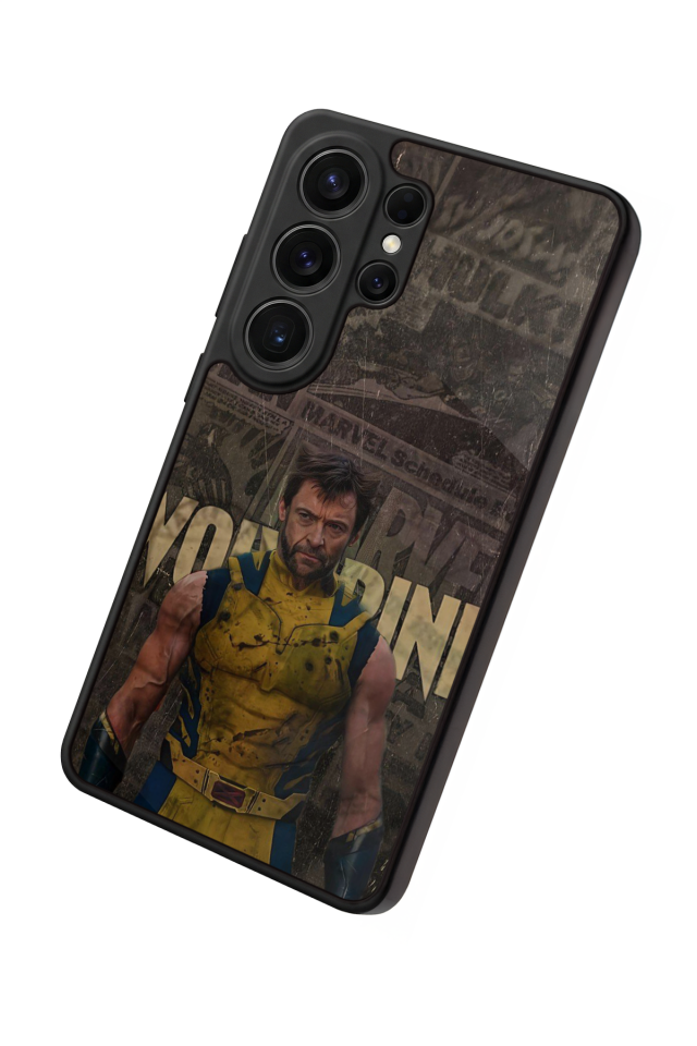 Samsung Galaxy S26 Ultra Uyumlu Wolverine Tasarımlı Glossy Premium Kılıf