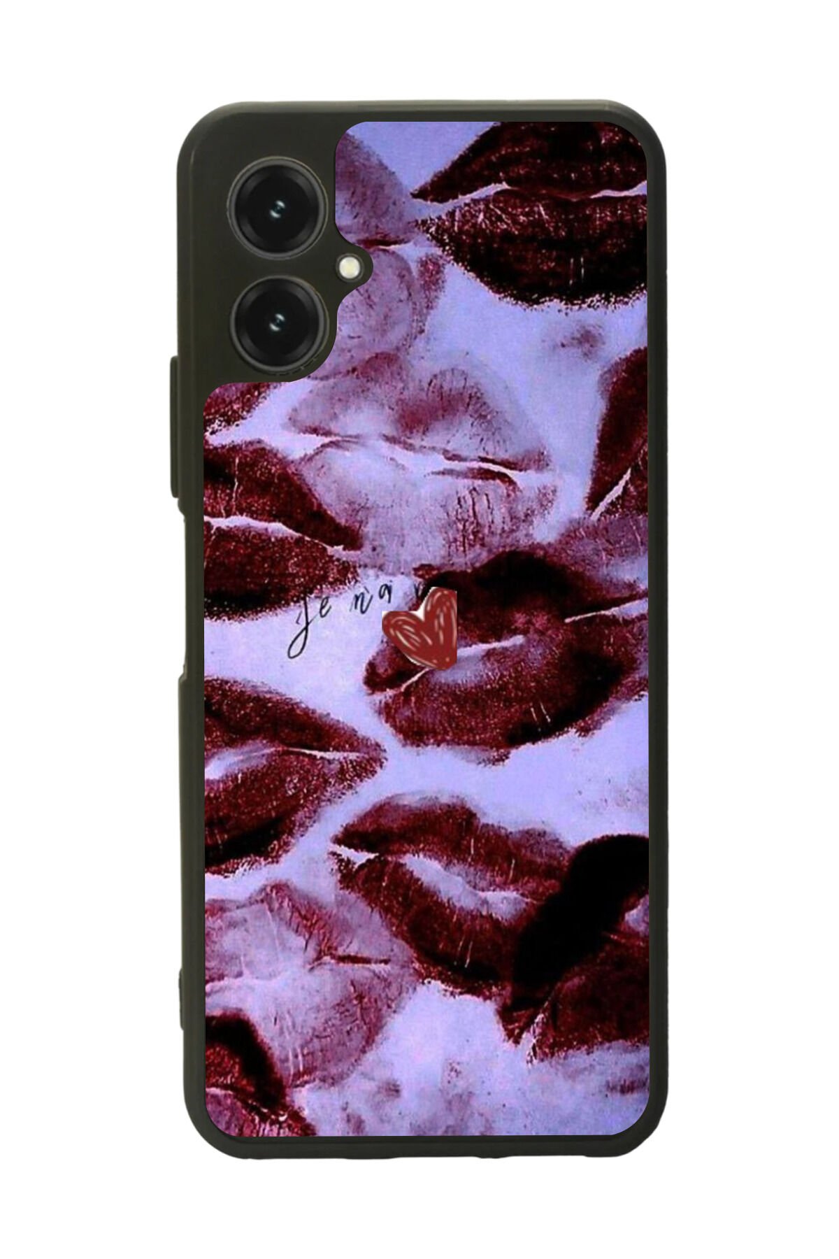 Omix X5 Uyumlu Dudak Tasarımlı Glossy Premium Kılıf