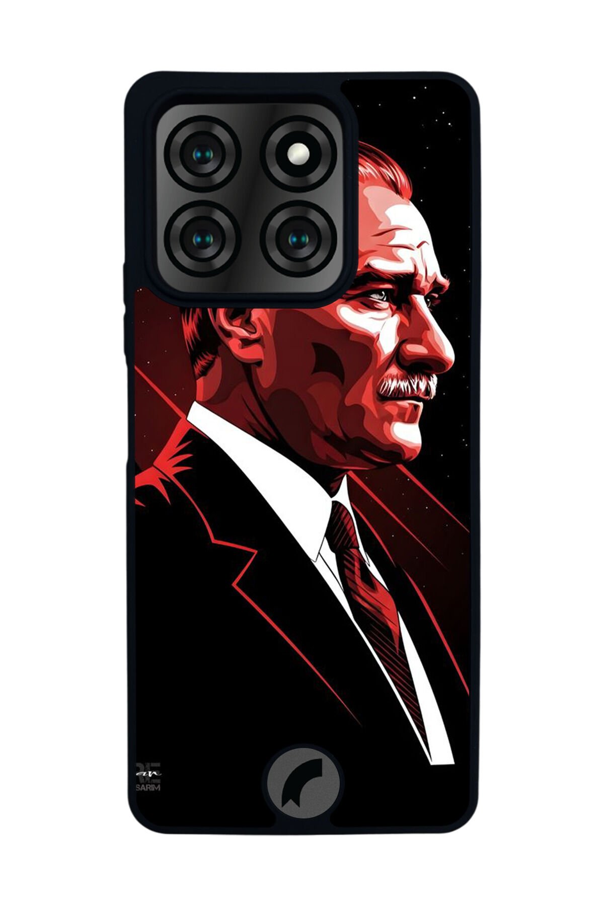 Reeder S71 Uyumlu Mustafa Kemal Ataturk Tasarımlı Glossy Premium Kılıf