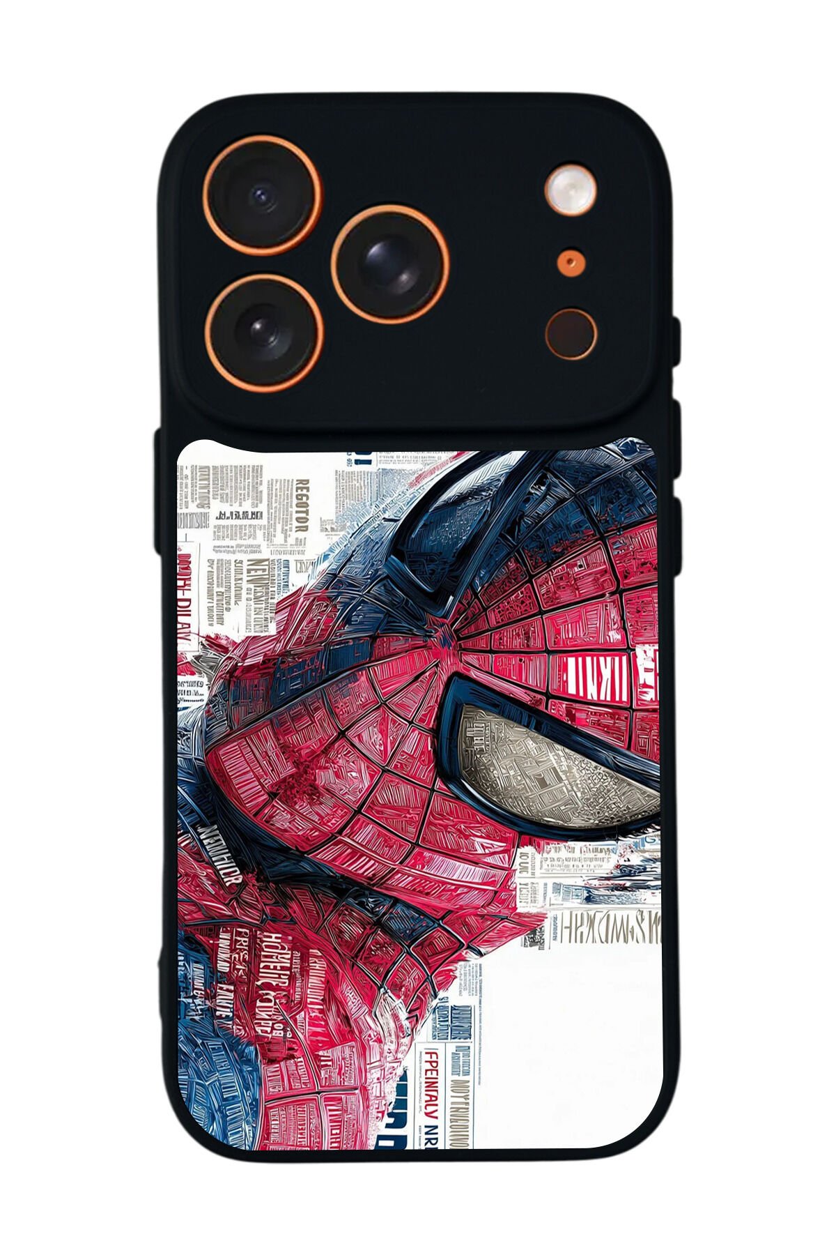 iPhone 17 Pro Uyumlu Spider Man ( Örümcek Adam ) Tasarımlı Glossy Premium Kılıf