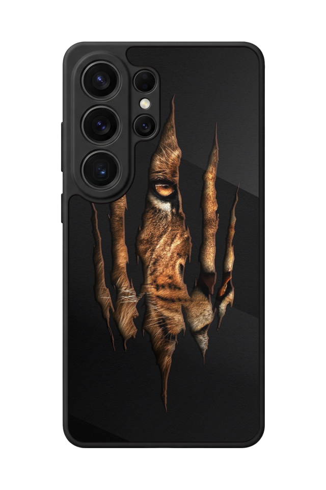 Samsung Galaxy S26 Ultra Uyumlu Aslan Tasarımlı Glossy Premium Kılıf