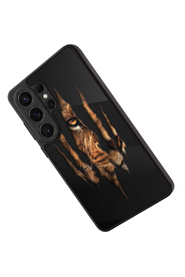 Samsung Galaxy S26 Ultra Uyumlu Aslan Tasarımlı Glossy Premium Kılıf