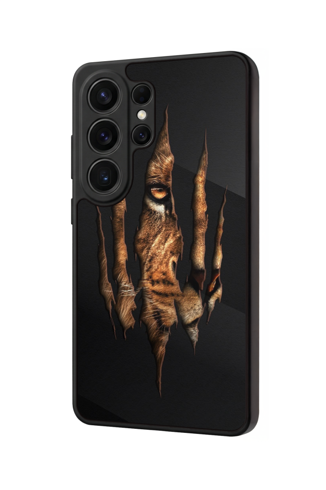 Samsung Galaxy S26 Ultra Uyumlu Aslan Tasarımlı Glossy Premium Kılıf