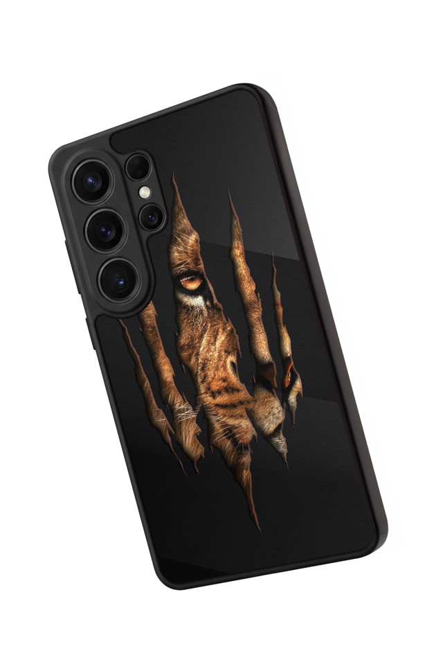 Samsung Galaxy S26 Ultra Uyumlu Aslan Tasarımlı Glossy Premium Kılıf