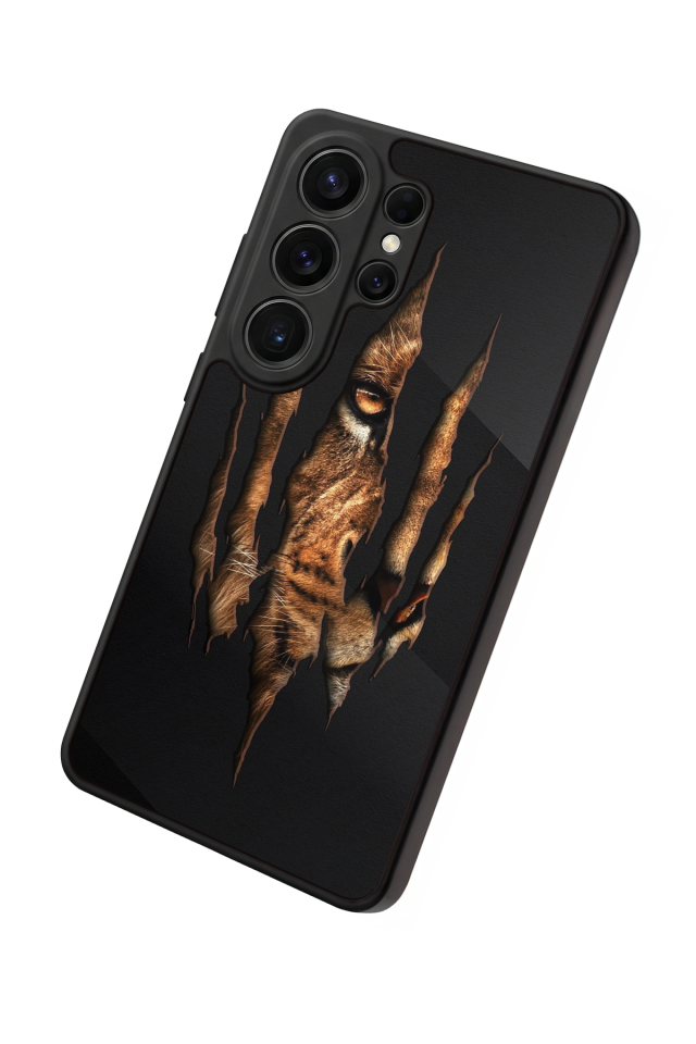 Samsung Galaxy S26 Ultra Uyumlu Aslan Tasarımlı Glossy Premium Kılıf