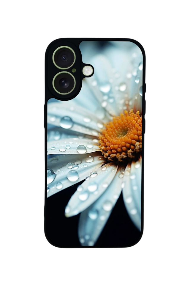 iPhone 17 Uyumlu Cicek Tasarımlı Glossy Premium Kılıf