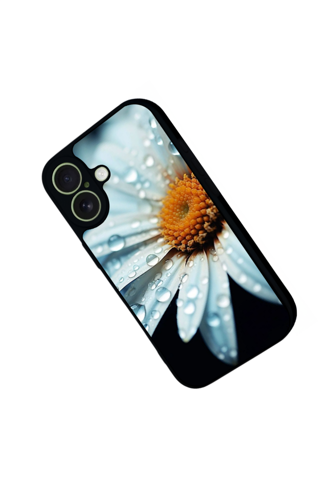 iPhone 17 Uyumlu Cicek Tasarımlı Glossy Premium Kılıf