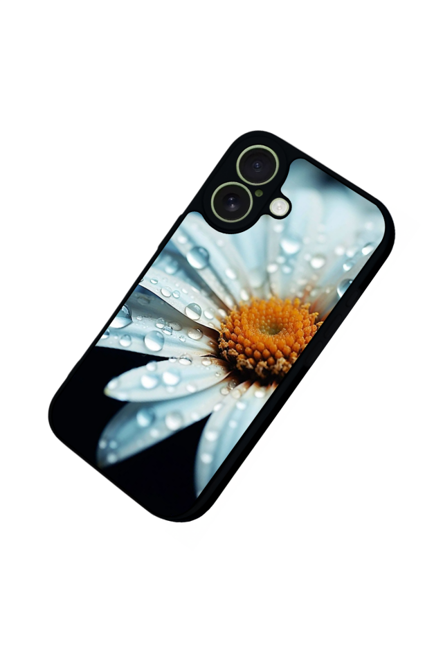 iPhone 17 Uyumlu Cicek Tasarımlı Glossy Premium Kılıf