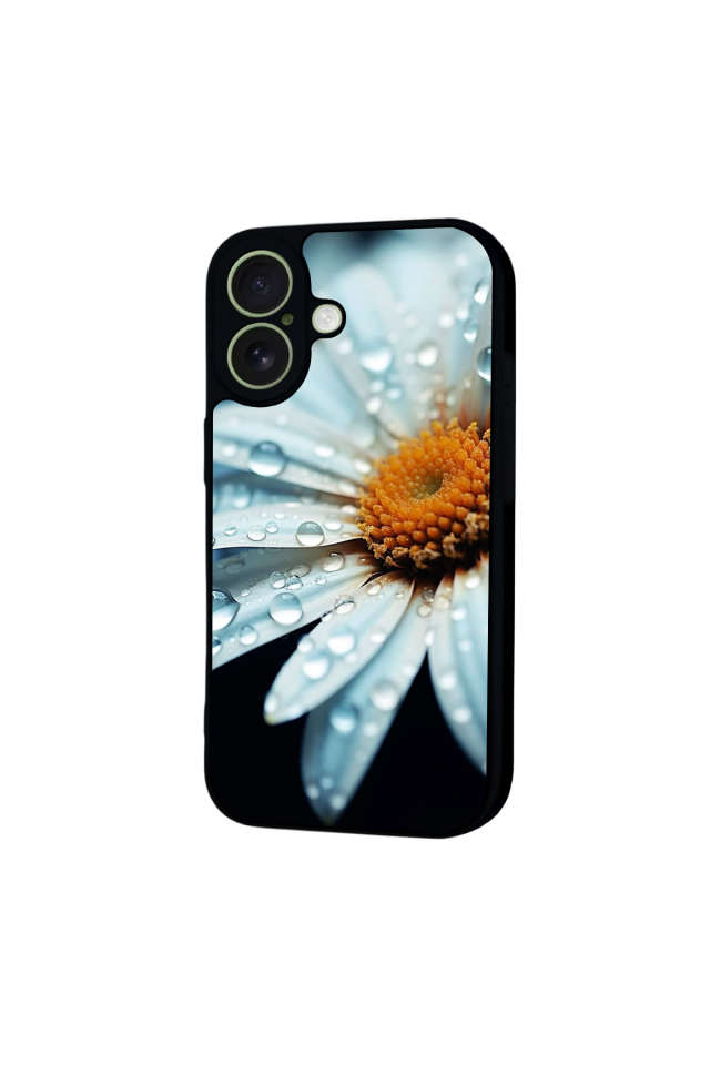 iPhone 17 Uyumlu Cicek Tasarımlı Glossy Premium Kılıf