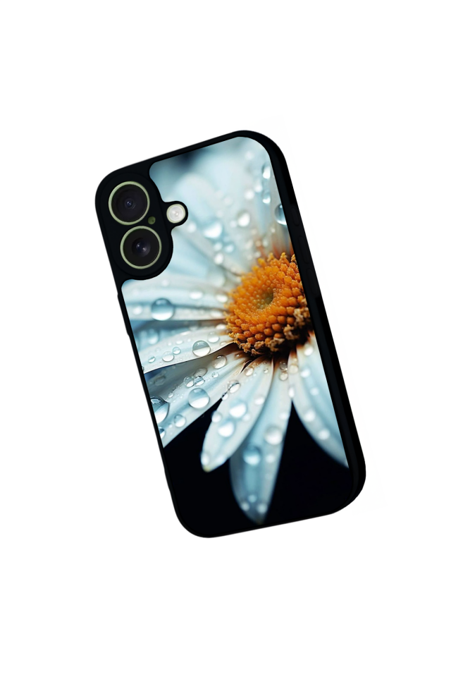 iPhone 17 Uyumlu Cicek Tasarımlı Glossy Premium Kılıf