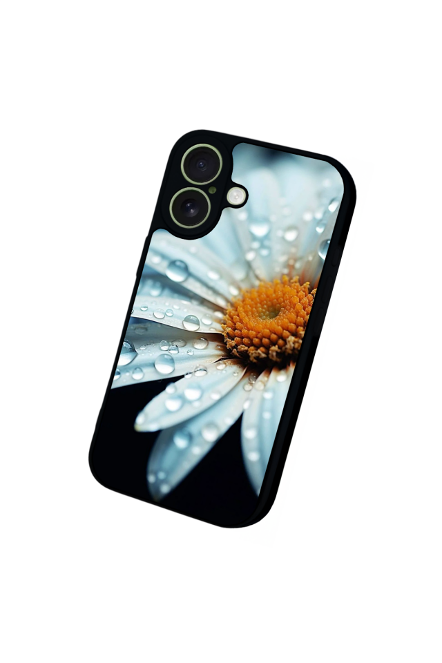 iPhone 17 Uyumlu Cicek Tasarımlı Glossy Premium Kılıf