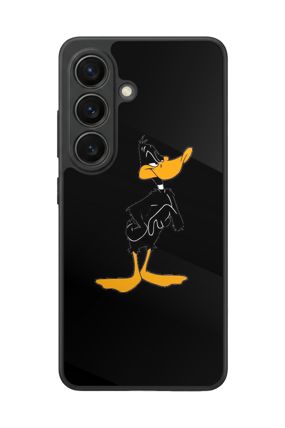 Samsung Galaxy S26 Uyumlu Daffy duck Tasarımlı Glossy Premium Kılıf