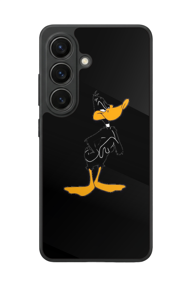 Samsung Galaxy S26 Uyumlu Daffy duck Tasarımlı Glossy Premium Kılıf