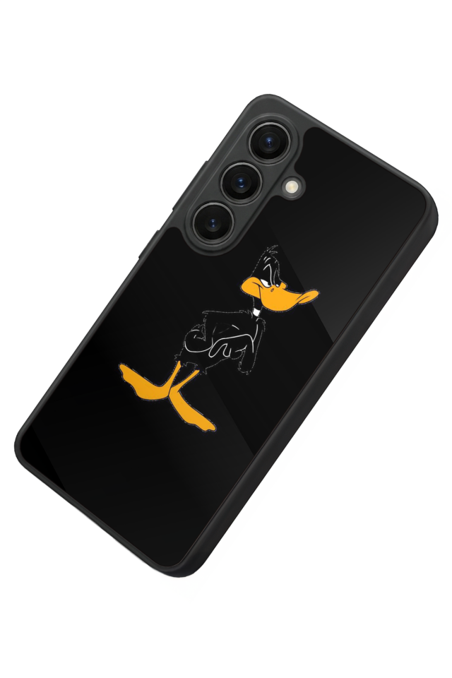 Samsung Galaxy S26 Uyumlu Daffy duck Tasarımlı Glossy Premium Kılıf