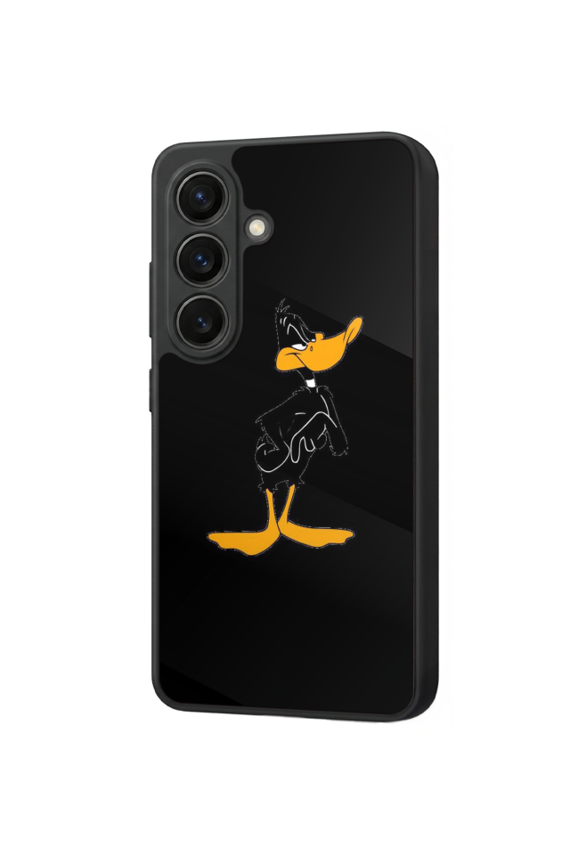 Samsung Galaxy S26 Uyumlu Daffy duck Tasarımlı Glossy Premium Kılıf