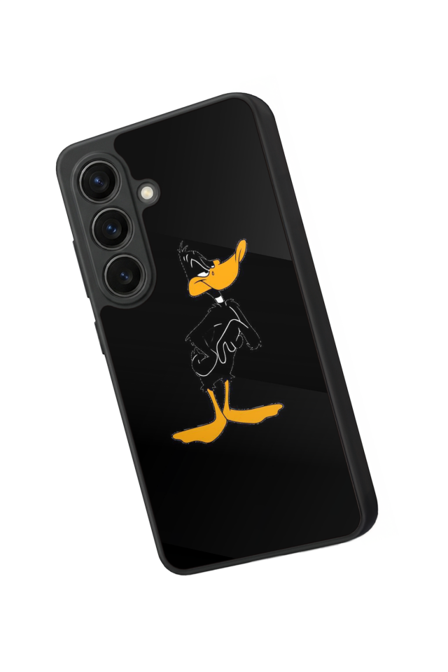 Samsung Galaxy S26 Uyumlu Daffy duck Tasarımlı Glossy Premium Kılıf