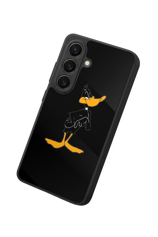 Samsung Galaxy S26 Uyumlu Daffy duck Tasarımlı Glossy Premium Kılıf