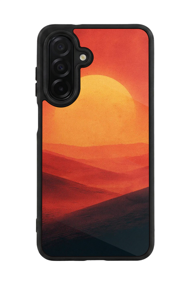 Samsung Galaxy A26 Uyumlu Güneş Tasarımlı Glossy Premium Kılıf