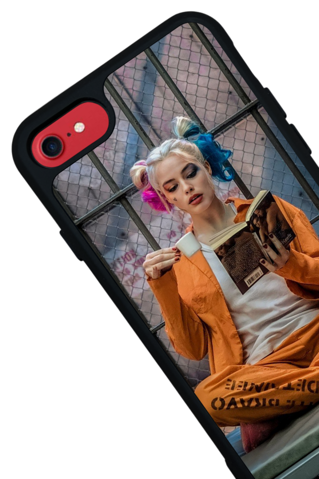 iPhone 8 Uyumlu HarleyQueen Tasarımlı Glossy Premium Kılıf