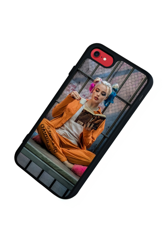 iPhone 8 Uyumlu HarleyQueen Tasarımlı Glossy Premium Kılıf